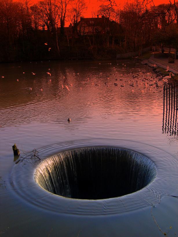 morning glory hole in the water Bell Mouth Spillways: How Giant Holes in the Water are Possible