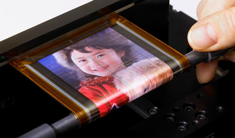 sony rollable otft driven oled Hey Sony, Forget 3DTV I Want This!