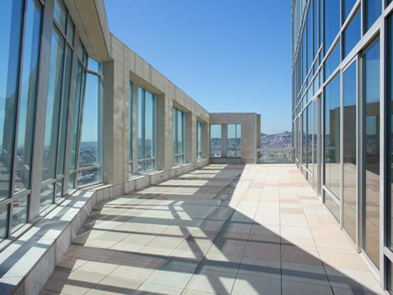 gigantic private terrace The Craziest Penthouse in San Francisco