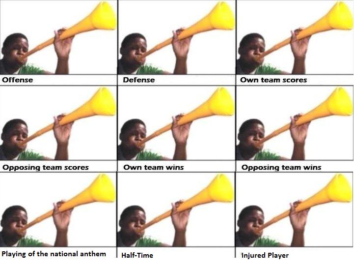 how to use play the vuvuzela The 10 Funniest Vuvuzela Pictures