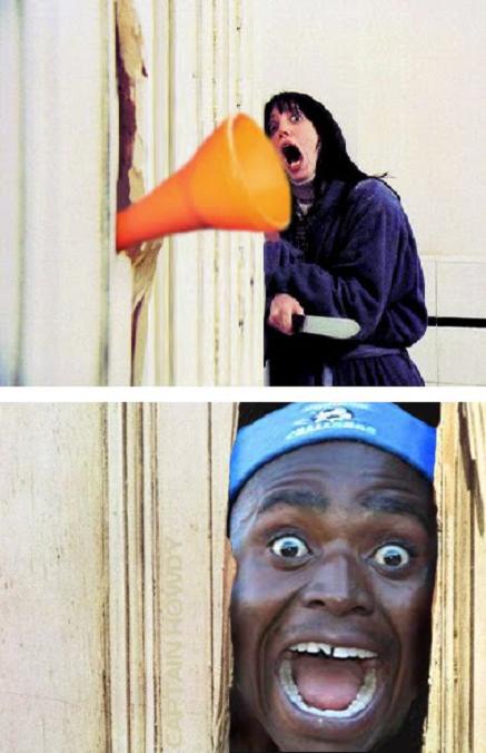 vuvuzela the shining jack nicholson The 10 Funniest Vuvuzela Pictures