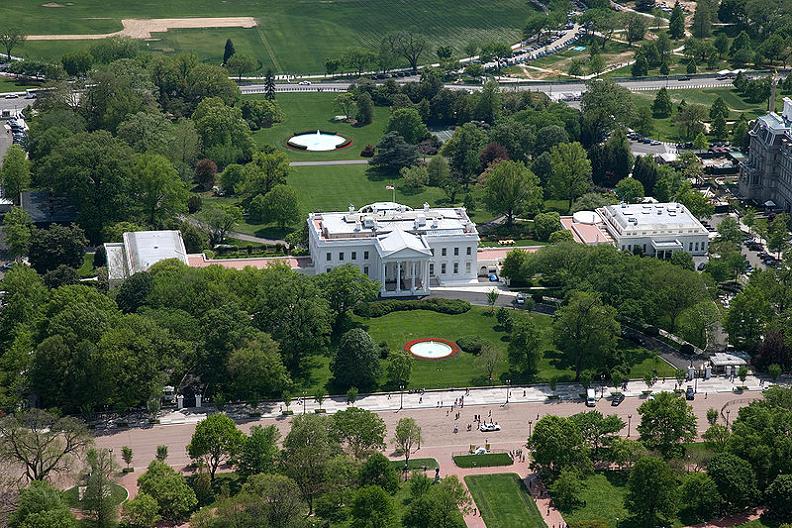 aerial of the white house 5 Buildings So Big They Have Their Own ZIP Code!