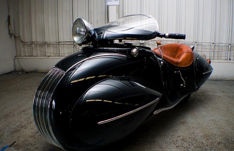crazy retro art deco bike Incredible Gallery of Art Deco Vehicles
