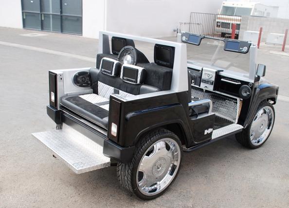fully customized hummer golf carts Top 10 Customized Luxury Golf Carts