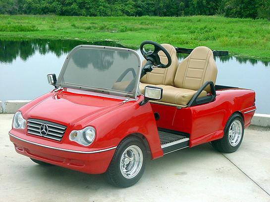 luxury mercedes benz golf cart Top 10 Customized Luxury Golf Carts