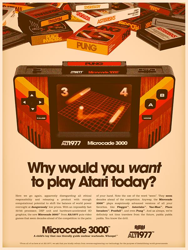 retro 70s style ad Back to the Future: Retro 70s Ads for Todays Gadgets