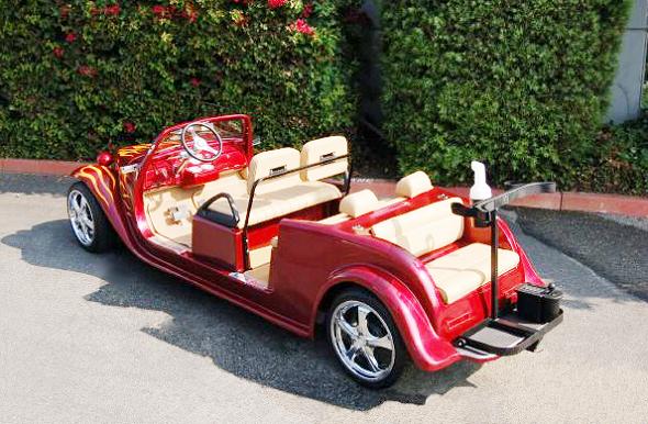 stretch roadster luxury golf cart Top 10 Customized Luxury Golf Carts