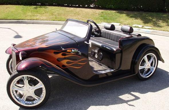 vintage roadster golf cart Top 10 Customized Luxury Golf Carts