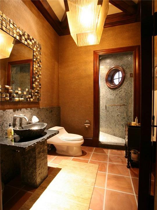 amazing bathroom interior design The $60 Million Mansion on the Ocean: Castillo Caribe, Cayman Islands