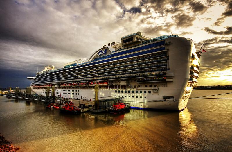 crown princess cruise ship Picture of the Day   The Crown Jewel