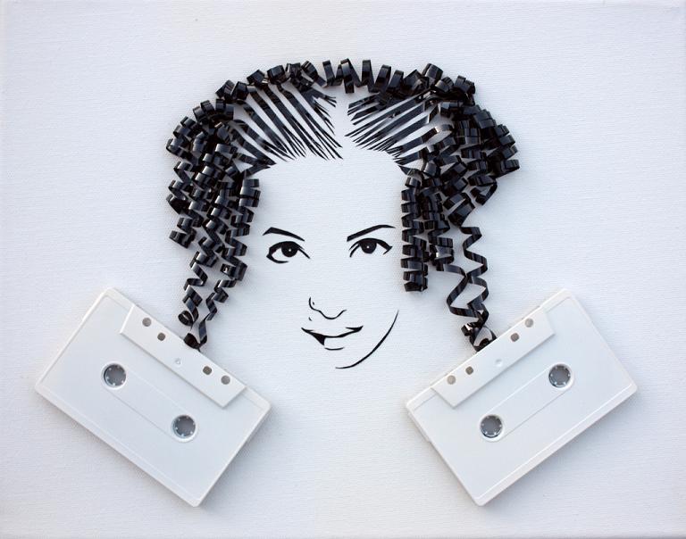 erika iris simmons artist Unbelievable Tape Art by Erika Iris Simmons [15 Pics]