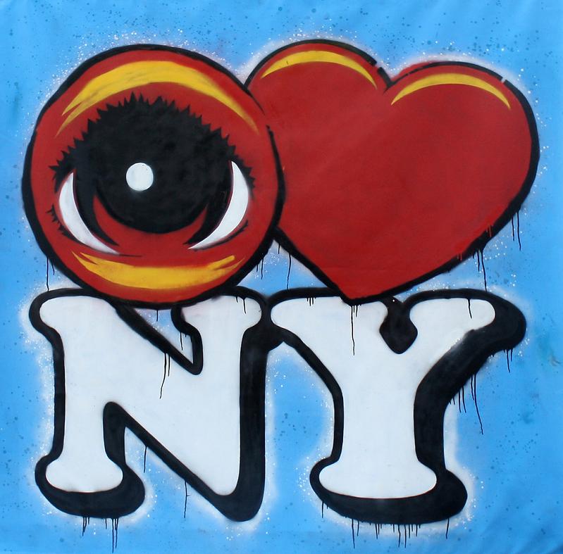 eye heart nyc STREET ART: Eye Heart NYC by Peat Wollaeger [21 pics]