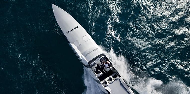 fasted speed boat ever $1.2 Million 1,350 HP Mercedes Benz SLS AMG Cigarette Boat