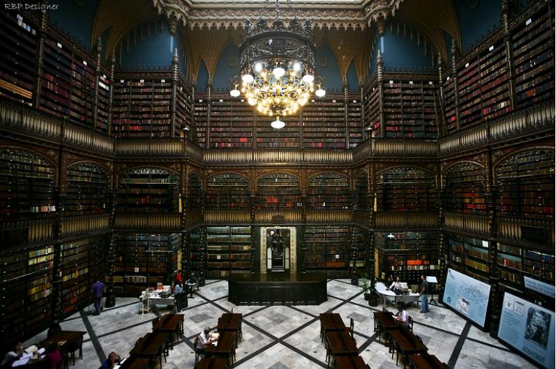 real gabinete rio de janiero brazil 15 Incredible Libraries Around the World