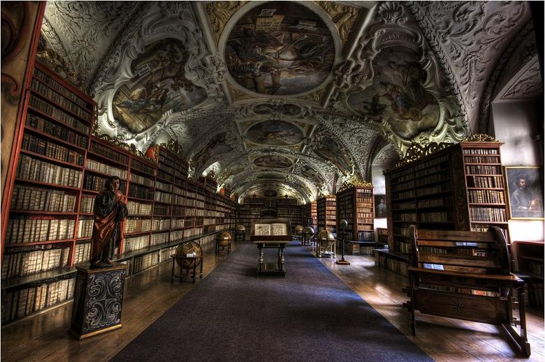 strahov theological hall prague 15 Incredible Libraries Around the World