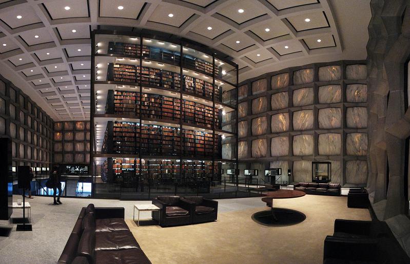 yale rare book library 15 Incredible Libraries Around the World