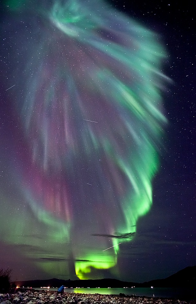 aurora borealis norhtern lights Picture of the Day   September 23, 2010
