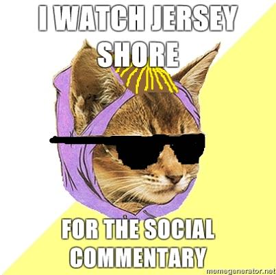 hipster kitty jersey shore What if Cats, Dinosaurs and Super Heroes Were Hipsters?