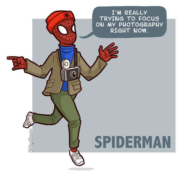 hipster spiderman What if Cats, Dinosaurs and Super Heroes Were Hipsters?