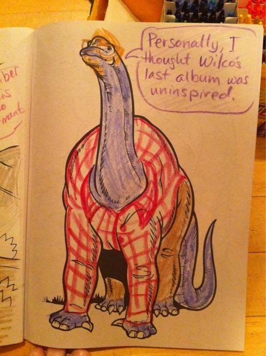 plaid hipster dinosaur 20 Burning Questions with the Famous Philosoraptor
