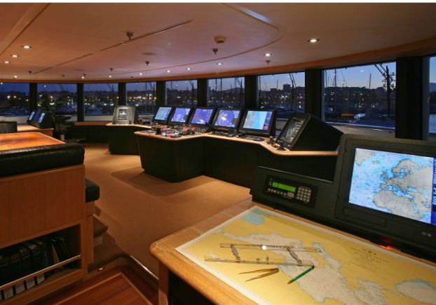 tatoosh control room mega yacht Inside Paul Allens $160 Million Yacht Tatoosh