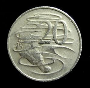 australian 20 cent coin with platypus The Worlds Weirdest Mammal   The Platypus