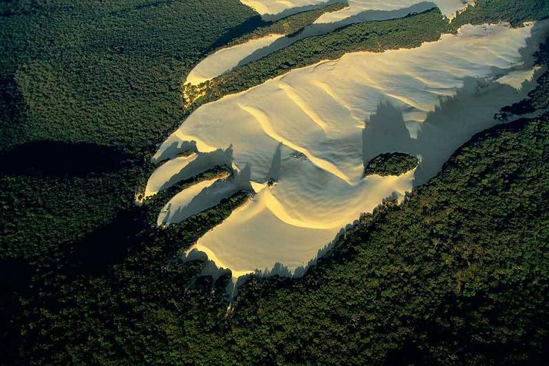 fraser island dune australia aerial yann arthus bertrand The Incredible Aerial Photography of Yann Arthus Bertrand [25 pics]