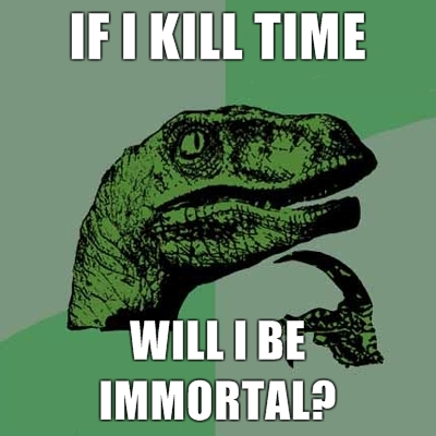 philosoraptor immortality 20 Burning Questions with the Famous Philosoraptor