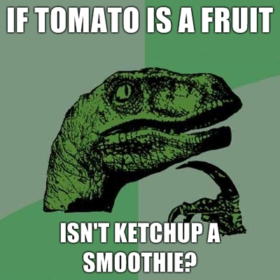philosoraptor ketchup smoothie 20 Burning Questions with the Famous Philosoraptor