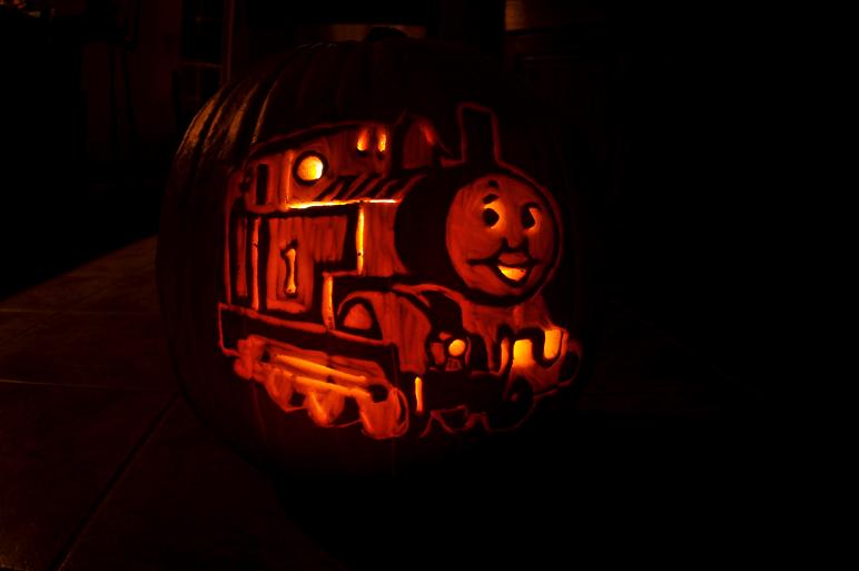 thomas the train pumpkin carving 25 Mind Blowing Halloween Pumpkins