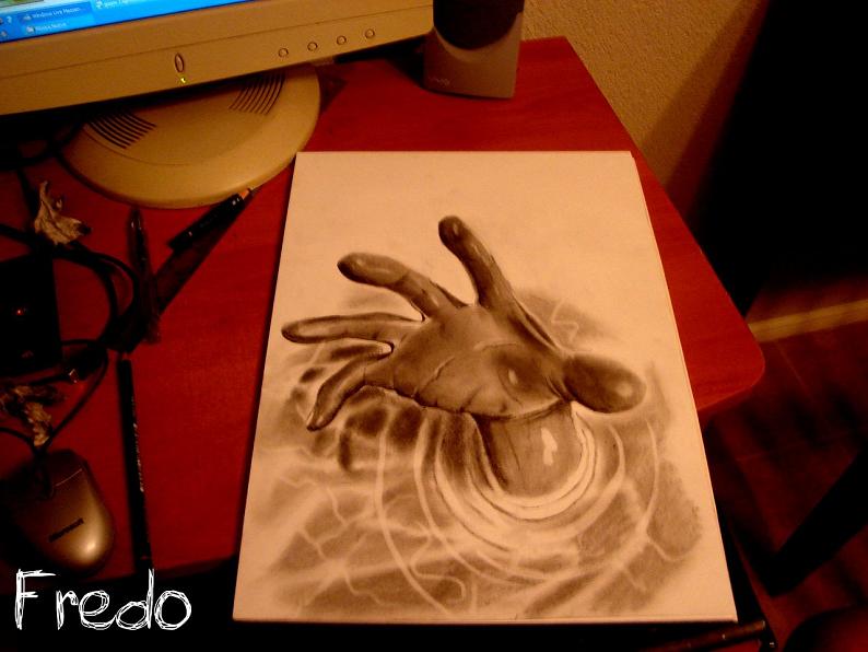 artist fredo 3d drawings illustrations art 25 Unbelievable 3D Drawings by 17 year old Fredo [25 pics]