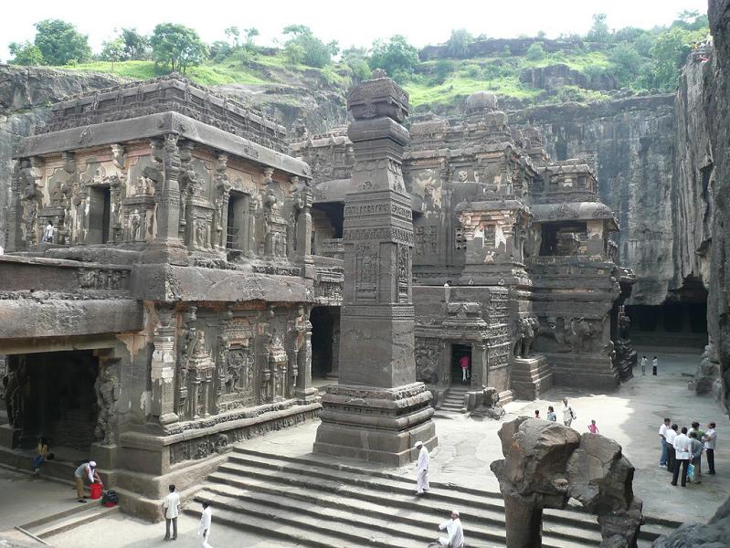 ellora caves india mountain temples 20 The Potala Palace in Tibet