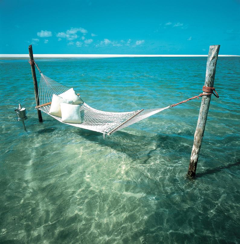 hammock in the water paradise Picture of the Day: Where I Want To Be