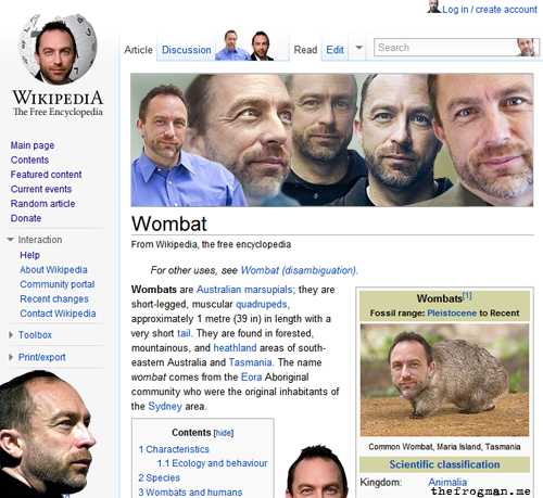 jimmy wales everywhere The Friday Shirk Report   November 26, 2010 | Volume 85
