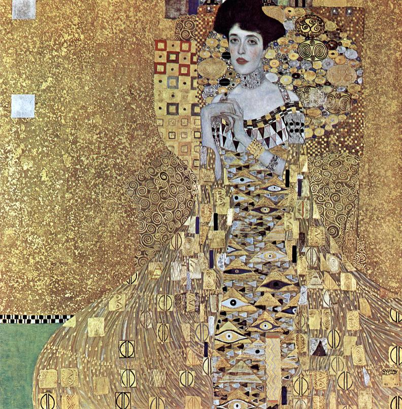 portrait of adele bloch bauer i gustav klimt 10 Most Expensive Paintings Sold in the 21st Century