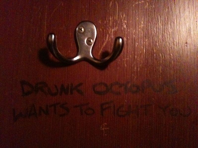 coat hanger drunk octopus wants to fight you The Friday Shirk Report   December 17, 2010 | Volume 88