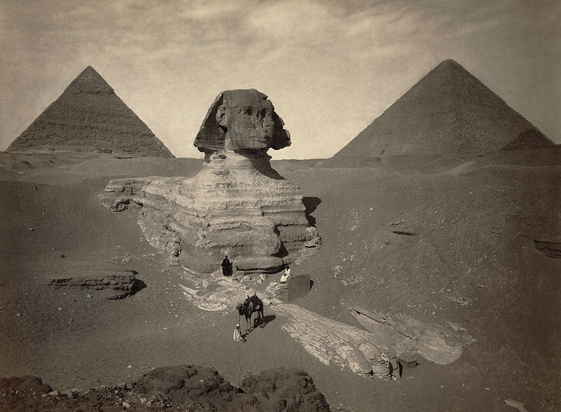 sphinx partially excavated Picture of the Day: Uncovering History