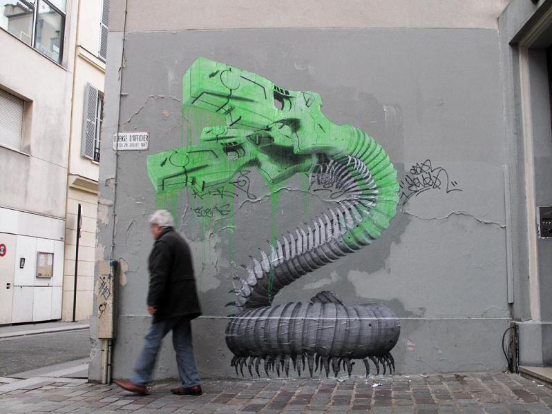 ludo street art natures revenge 24 Incredible Street Art of LUDO: Natures Revenge pt. 2 [28 pics]