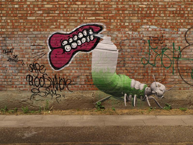 ludo street art natures revenge 8 Incredible Street Art of LUDO: Natures Revenge pt. 2 [28 pics]