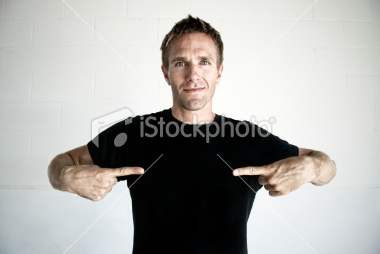 pointing to himself Fun With Stock Photography: Pointing [47 pics]