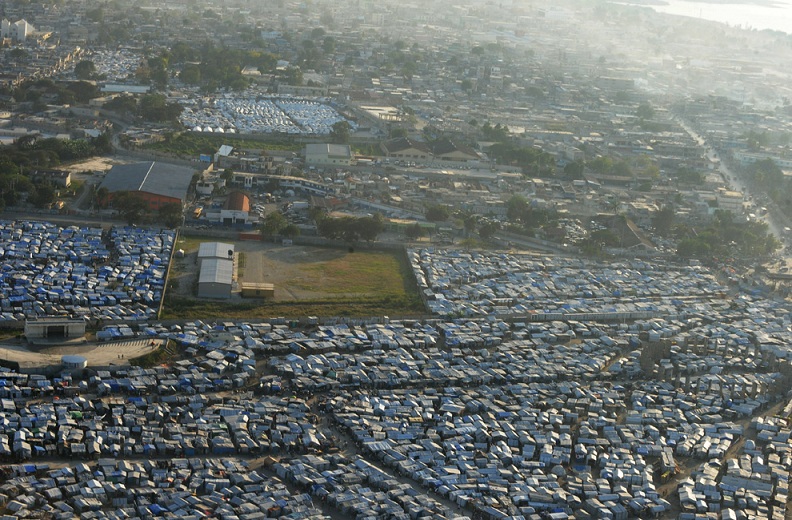 tent city port au prince haiti Picture of the Day: Haiti   Hope & Despair, 1 Year Later