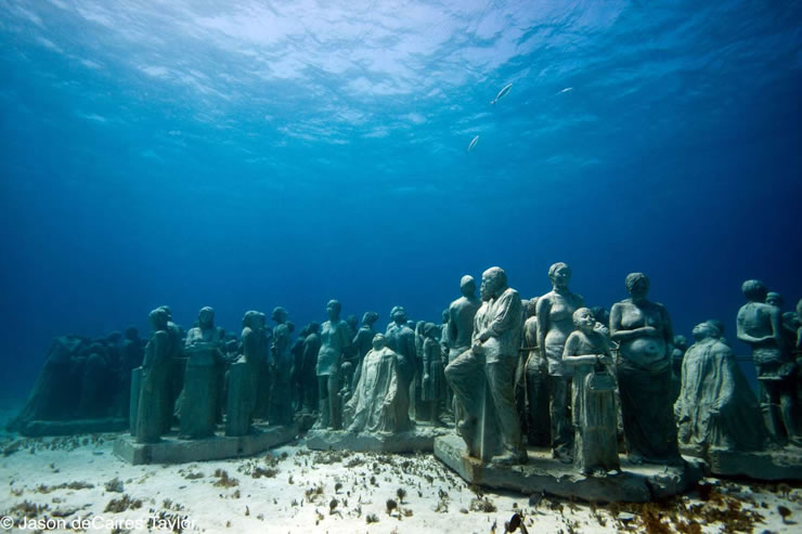 underwater sculptures artist jason decaires taylor artificial reefs 10 Astonishing Underwater Sculptures by Jason deCaires Taylor [30 pics]