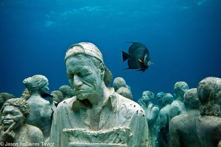 underwater sculptures artist jason decaires taylor artificial reefs 11 Astonishing Underwater Sculptures by Jason deCaires Taylor [30 pics]