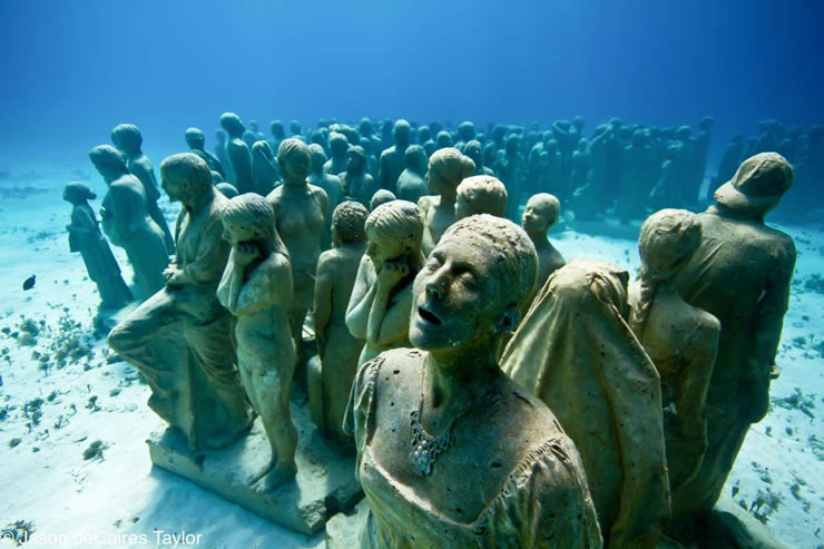 underwater sculptures artist jason decaires taylor artificial reefs 12 Astonishing Underwater Sculptures by Jason deCaires Taylor [30 pics]