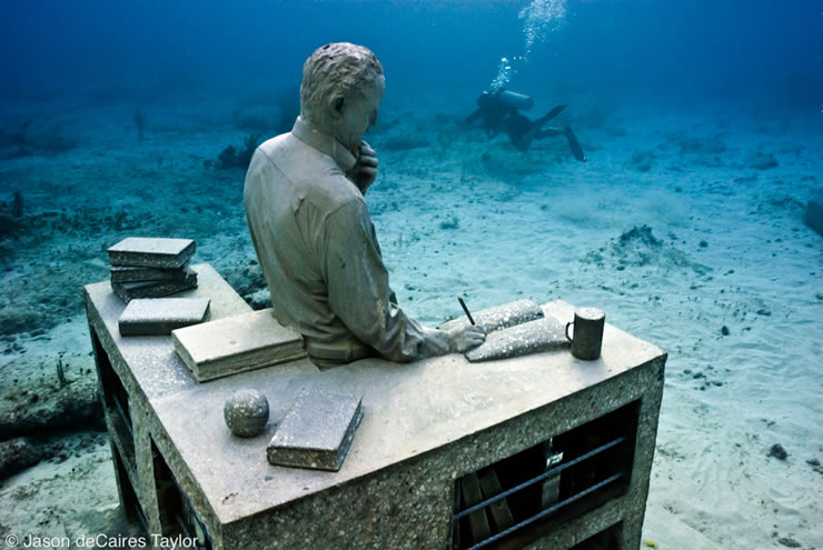 underwater sculptures artist jason decaires taylor artificial reefs 17 Astonishing Underwater Sculptures by Jason deCaires Taylor [30 pics]