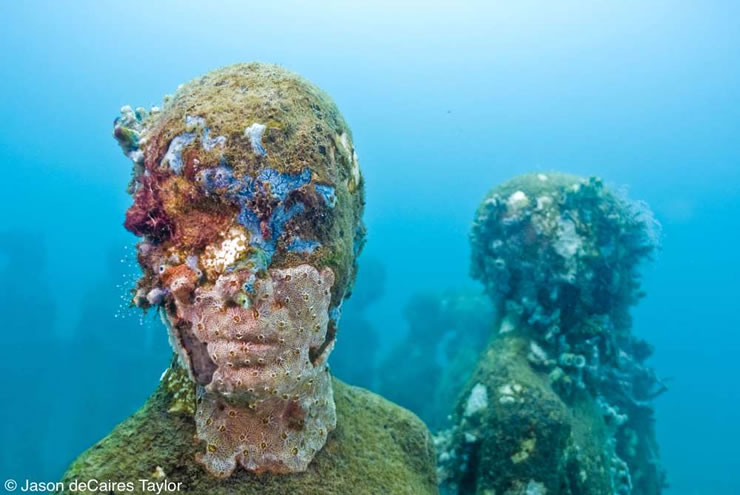 underwater sculptures artist jason decaires taylor artificial reefs 26 Astonishing Underwater Sculptures by Jason deCaires Taylor [30 pics]