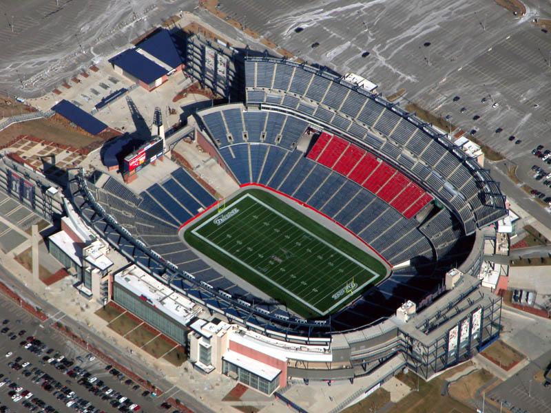 gilette stadium aerial 25 Incredible Aerial Photos of Stadiums Around the World