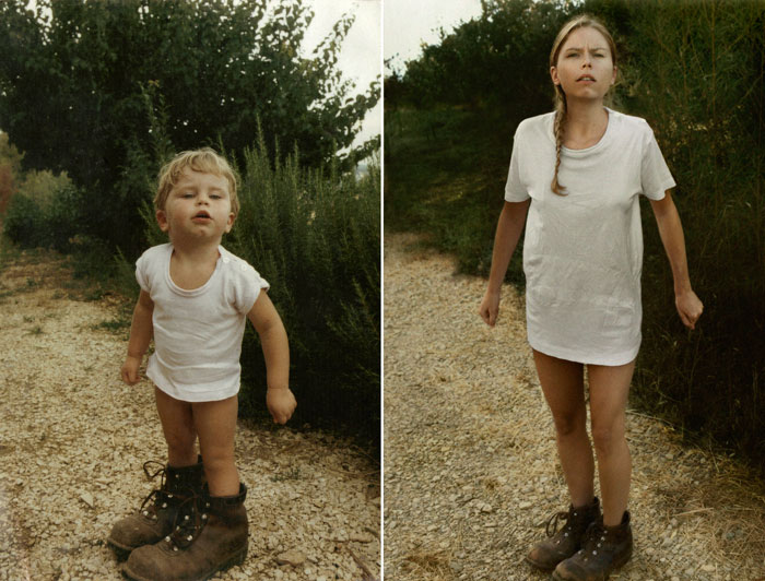 recreating childhood photos irina werning 4 Recreating Photos from Childhood