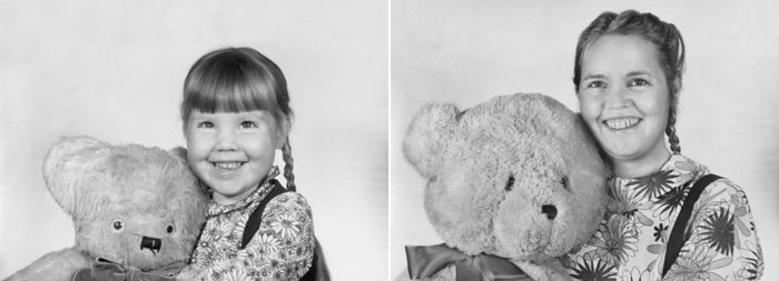 recreating childhood photos irina werning 7 Recreating Photos from Childhood