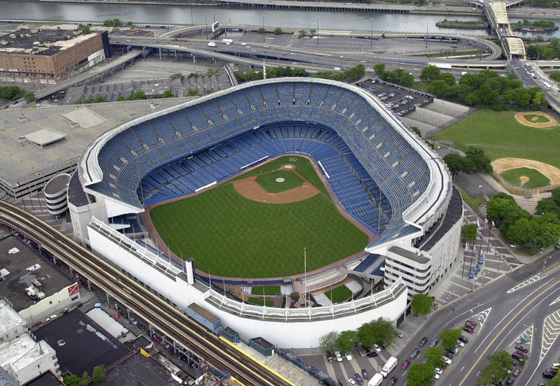 yankee stadium aerial 25 Incredible Aerial Photos of Stadiums Around the World